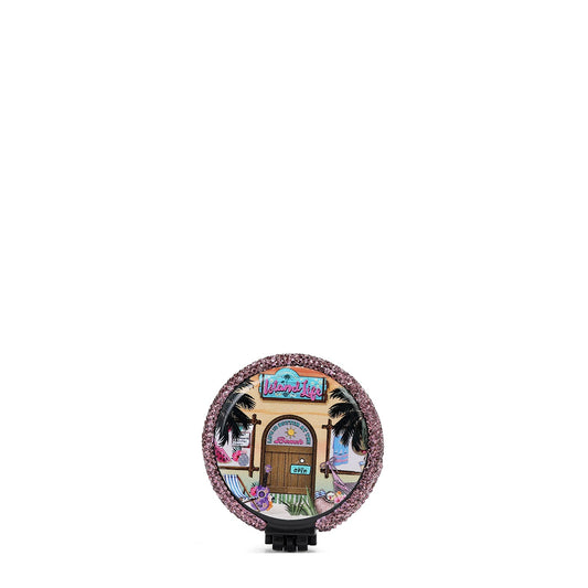 ESPEJO COMPACTO CON CEPILLO Y PEDRERIA (SUN & SAND)-0